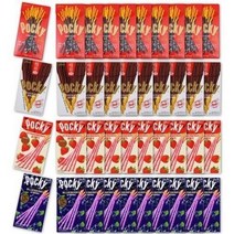 해태 포키10개+포키극세10개+포키딸기10개+포키황금버터 or 포키블루베리 10개(총40개), 1720g, 2세트