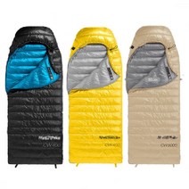 네이처하이크 구스다운 침낭 초경량 CW400 4계절 캠핑 백패킹 차박 비박 동계용 겨울, 사각형 침낭, 네이비, CW-280, 1개