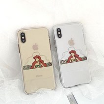 리버워드 인어공주 소프트젤리케이스 아이폰XS MAX:민트, 상세설명 참조