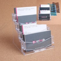 4단 명함꽂이 파랑 티켓꽂이 쿠폰함 골드명함꽂이 우드가격표 우드메모홀더 명함보관함 모니터종이홀더 명함꽂