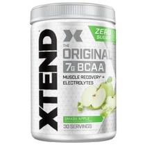 엑스텐드 오리지널 BCAA 파우더 1.22kg 아미노산 3개월분, 30인분(1팩), 스매쉬애플