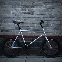 고정 기어 20 인치 휠 자전거 후방 라이딩 학생 미니 BMX 고 탄소강 프레임 싱글, [01] 20inch(150-180cm), 06 4_01 20inch(150-180cm)