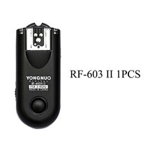 카메라동조기 무선 카메라 동조기 Yongnuo RF-603 II 플래시 트리거 N1 N3 Nikon D90 D600 D7100 D7000 D5100 D5000 D3100 D3000, RF-603 II 1PCS