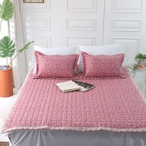 엔젤 순면100% 30수 광목 침대패드 겸 카페트 퀸/슈퍼싱글