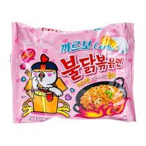 출출할때 삼양 까르보불닭볶음면 130g 봉지라면 사무실 회사 직장 학생 간식 식사대용 시원한국물, 단품