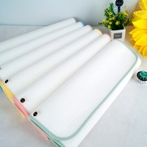 신생아 아기 순면 방수요 S사이즈 방수패드 무형광 미니 중형 대형 유아 침대방수 매트 놀이방