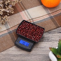 커피 베이킹 카페 바리스타 정밀 저울 디지털 미니 포켓 전자 금 보석 약초 무게, 500g 0.01