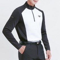 남성 가을 겨울 골프 하프집업 티셔츠 운동복 골프복장 60대 실외골프 30대