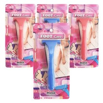 [쉐이코]발 굳은살 각질 제거 면도기 안전가이드바 부드러운칼날, 쉐이코 발면도기, 4개