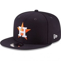 새상품 택있음 뉴에라 휴스턴 애스트로스 MLB 네이비 블루 9FIFTY 스냅백 캡 950 조절 가능한 모자 볼캡 빅사이즈