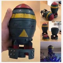 키덜트 새로운 미니 Nuke 폭탄 저장 상자 레트로 입상 데스크탑 장식 2023 신제품, 없음, 한개옵션0