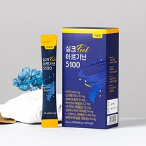 [웰러스] 국내산 실크펩타이드 아르기닌 5100 1박스 (총 2주분) / 블랙마카 함유, 1박스(2주분)