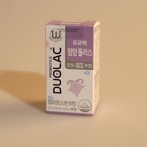 듀오락 얌얌 플러스 80정 어린이 유산균 프로바이오틱스 아연 비타민D 추천 필수 쎌바이오텍, 1개(80정)