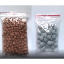 고압 음이온 욕실 스파 샤워헤드 교체 필터 볼 휴대용 절수, [05] balls, [01] S 6cm
