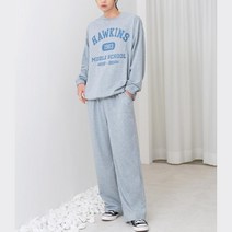 가을 레터링 20대 남자 편한 맨투맨티 바지세트 땀복