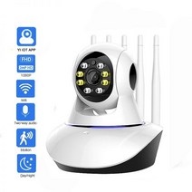 가정용 CCTV 1080P YI IOT WiFi IP 카메라 야간 투시경 스마트 홈 와이드 뷰 감시 무선 베이비 모니터, 1080P Camera 64G_미국 플러그