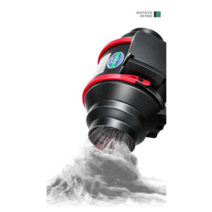 덕트 팬 가압 저소음 식당 산업용 농막 고깃집 공조기, 3/4인치(흰색) 이중 직경 단일 속도 플러그