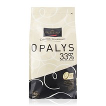 발로나 오팔리스 33프로 화이트초콜렛, 3kg, 1개