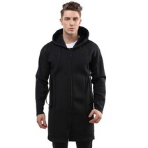 스쿠바프로 다이빙 보트 스쿠버 다이빙후드 방풍자켓 자켓 코트 네오프렌 남자 방풍 방수 스피어 낚시 수영 낚시를위한 따뜻한 소재 유지, XL, 검은색