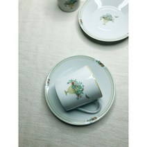 프랑스 빈티지 리모지/리모주(LIMOGES) Letang Remy 데미타세 커피잔 듀오