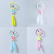 DIY 소형 드림캐쳐 만들기 재료 단체수업재료set, 핑크