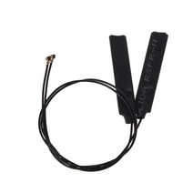 I-PEX MHF 4 GEN 2.4G/5G 안테나 NGFF 인텔 8260 8265 9260 9560과 호환됩니다.