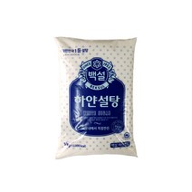 CJ백설 하얀설탕 정백 3kg, 해당 상품 선택하기, 1개