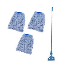 크린메이트 고급청사 마포걸레 3P + 알미늄봉