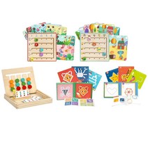 두뇌발달 창의력 입체퍼즐 5종세트 성냥개비 유아교구 인지능력 관찰력 협응력