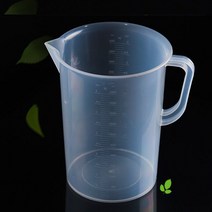계량컵 플라스틱 비커 5000ml/손잡이 눈금 비이커