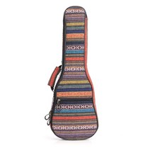 PXPF Thicken Soprano 콘서트 테너 우쿨렐레 가방 케이스 배낭 21 23 26 인치 Ukelele 미니 기타 액세서리