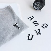 레터링 알파벳 와펜 패치(28type), Z