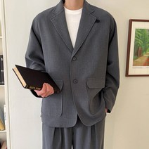 조군샵 조군샵 스컬릿 오버핏 싱글 자켓_JK3785
