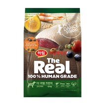 하림펫푸드 더리얼 크런치 퍼피 강아지사료, 2kg, 오리