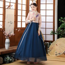 스몰웨딩 클래식 하객 피로연 빅사이즈 신랑 신부 한복 드레스 예쁜 금박 빈티지