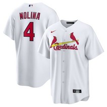 [해외] 나이키 저지 유니폼 MLB 야디어 몰리나 세인트루이스 카디널스 홈 플레이어 네임 저지 화이트 792742