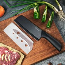 세라믹칼 정육칼 일본 독일 명품칼 중식칼 장미칼블랙 에지 세라믹 주방 칼 6.1 인치 지르코니아 가벼운 날, 01 Black Ceramic Knife