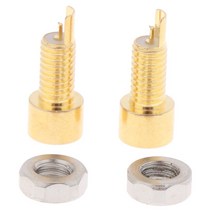 Gold Plated Pure Copper MMCX Female Jack Solder Wire Connector PCB Mount Pin IE800 DIY Long/Short Au, 한개옵션0