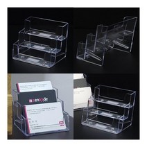 아크릴 명함꽂이 3단 6단 8단 3단 브로슈어꽂이