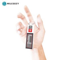 스피드건 측정기 야구 축구 속도측정 속도계 Mileseey 블루투스 레이저 거리 휴대용 미니 거리 usb 충전 링이 레이저 거리, 40m