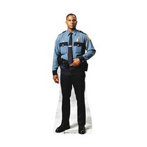 Cardboard People Policeman 실물 크기 판지 컷아웃 스탠드업