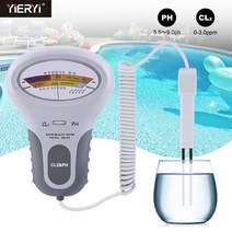 PH측정기 토양 산도 물 어항 수질 휴대용 디지털 산도 측정기 측정계 2 in 1 cl2 ph 테스터 잔류 염소 0 3.0ppm 수영장 스파 pc-102 용 분석기 테스트, 1-없음