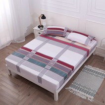 DREAMWORLD 방수 침대 매트리스 커버 보호대 패드 장착 시트 분리 된 물 리넨 탄성, C1|150X200X30cm