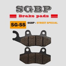 푸조 장고 125 프론트 (전면) 앞 브레이크 패드 장고 ABS 모델용 (세미메탈 패드)[BP-219]