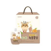 천호엔케어 튼튼쑥쑥 어린이 녹용홍삼즙, 40ml, 9개