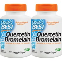 닥터스베스트 케르세틴 브로멜라인 베지 캡, 180정, 2개