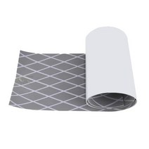 보트 바닥재 시트 크로스 스타일 EVA 폼 티크 해양 바닥 요트 데크 자체 접착 비 흡수성 물 1900x350x6mm, 5.Cross Light Grey