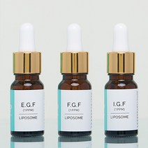 랑팡 EGF+FGF+IGF 1ppm 리포좀 앰플 원액 3종 세트, 1세트, 10ml