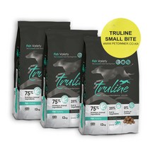 트루라인 도그 피쉬 애견사료 2kg x 3포 묶음(스몰)
