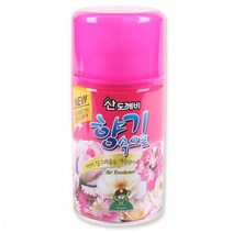 산도깨비 향기속으로방향제(유자)300ml 탈취제 향캔 디퓨저 자동분사기 디퓨져